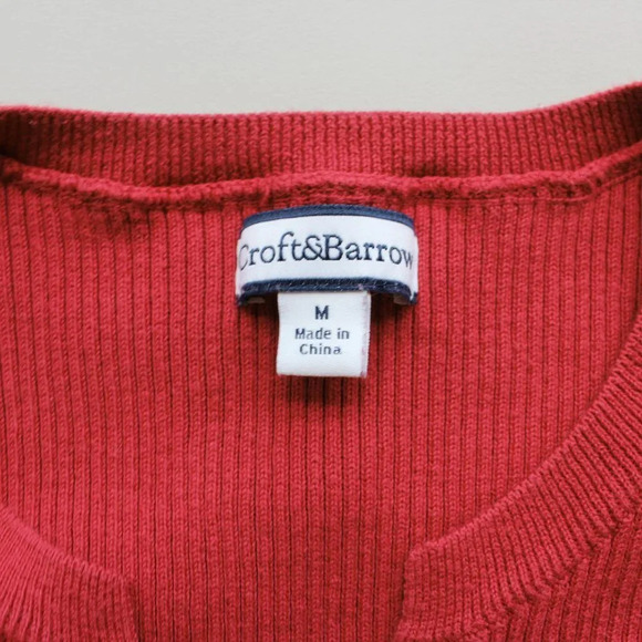 Croft & Barrow Knit Ribbed Tank - Picture 2 of 6